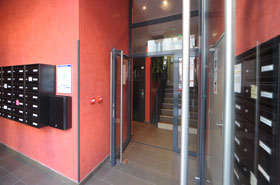 Hall d'accueil Cap Campus
