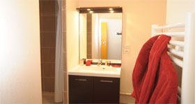 Salle de bain résidence central fac